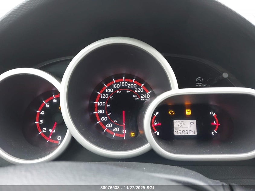 2009 Toyota Corolla Matrix S VIN: 2T1LE40E69C010973 Lot: 30076538