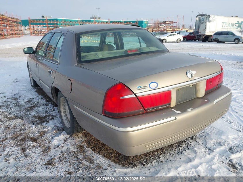2MEFM75W41X603197 2001 MERCURY GRAND MARQUIS photo no. 3