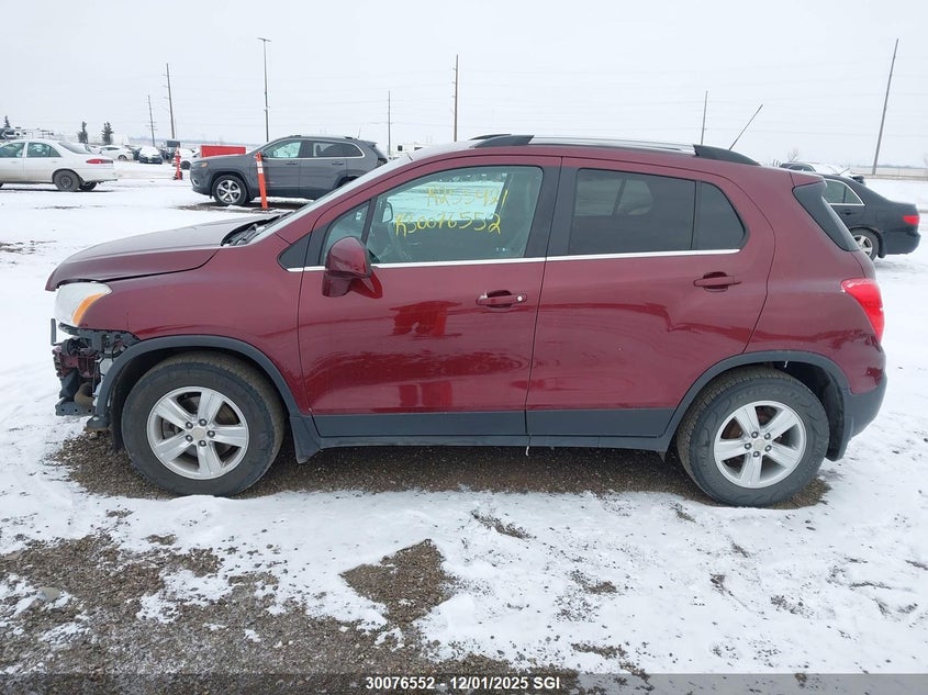 2016 Chevrolet Trax 1Lt VIN: 3GNCJLSB3GL259225 Lot: 30076552