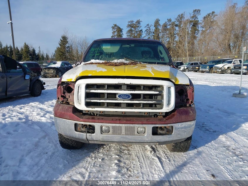 2005 Ford F250 Super Duty VIN: 1FTSX21P75EB46823 Lot: 30076449
