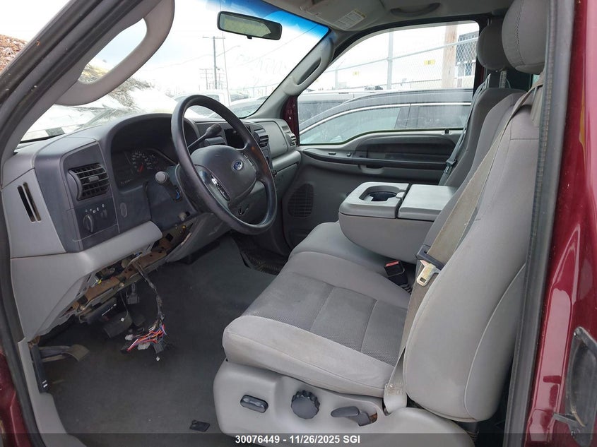 2005 Ford F250 Super Duty VIN: 1FTSX21P75EB46823 Lot: 30076449