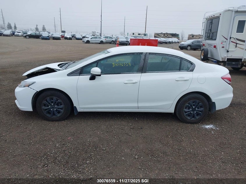 2015 Honda Civic Lx VIN: 2HGFB2F47FH027101 Lot: 30076559