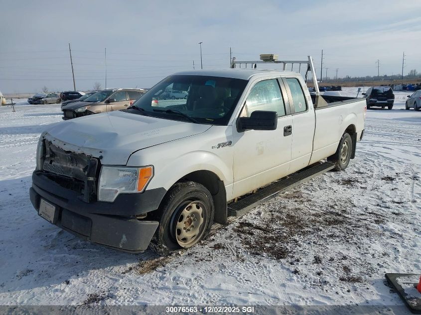 2013 Ford F150 Super Cab VIN: 1FTVX1CF7DKE84587 Lot: 30076563