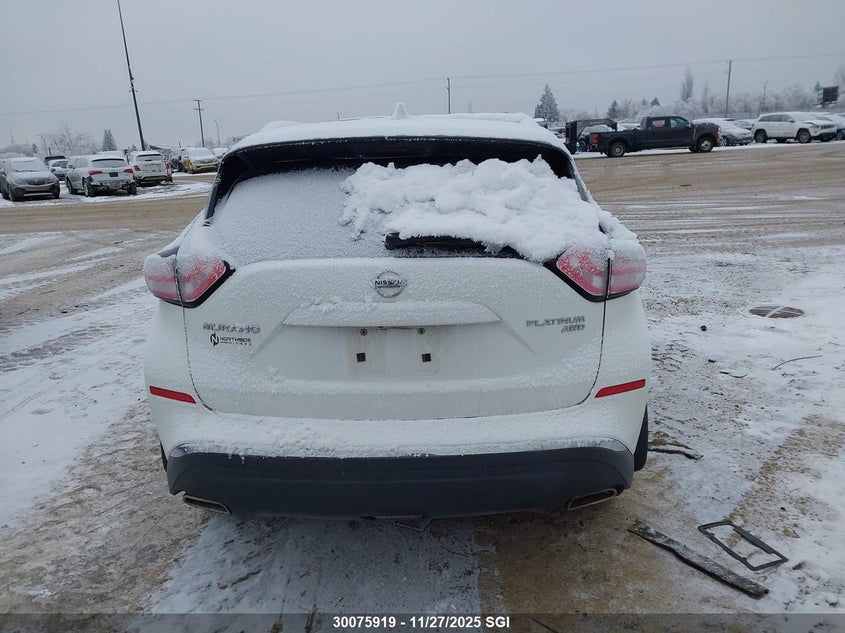 2018 Nissan Murano S/Sl/Sv/Platinum VIN: 5N1AZ2MH0JN101075 Lot: 30075919