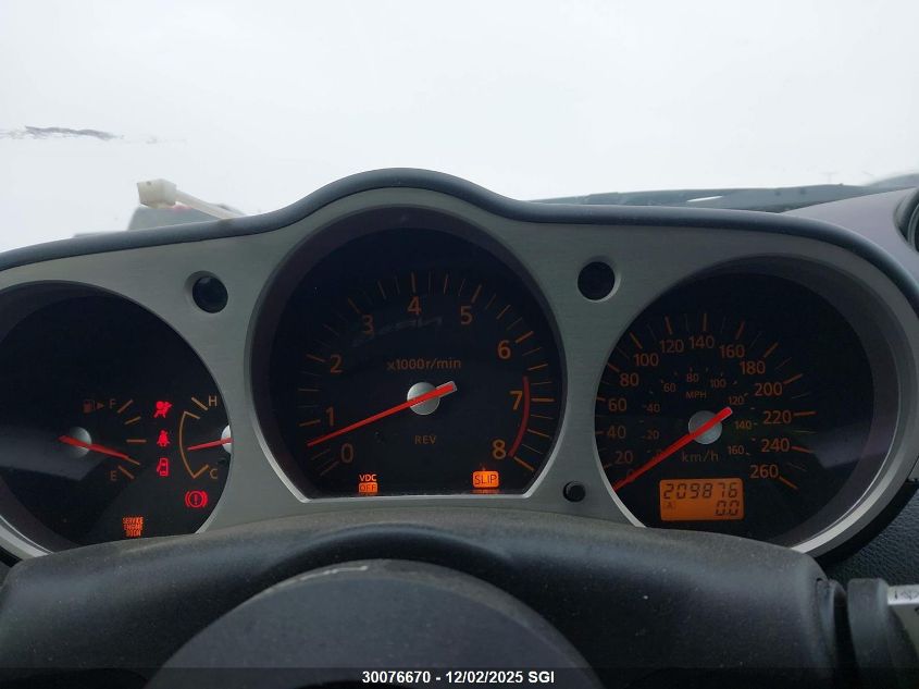 2005 Nissan 350Z Coupe VIN: JN1AZ34E85M653910 Lot: 30076670