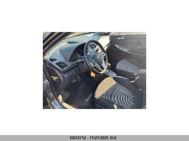 2012 Hyundai Accent Gls/Gs VIN: KMHCT5AEXCU014489 Lot: 30076712