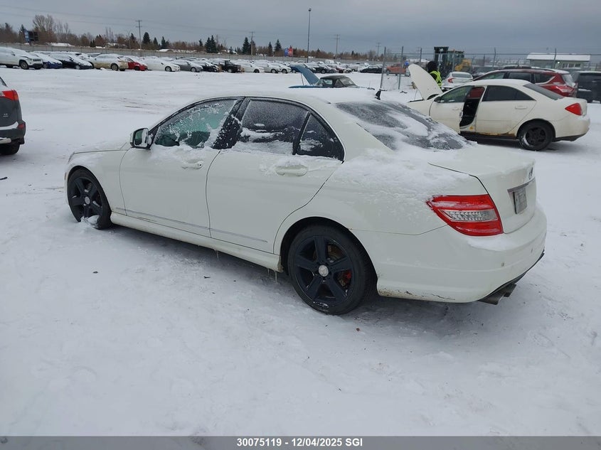 WDDGF81X39F249061 2009 MERCEDES-BENZ C-KLASSE photo no. 3