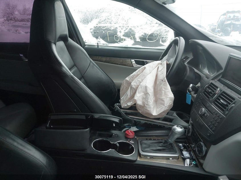 WDDGF81X39F249061 2009 MERCEDES-BENZ C-KLASSE photo no. 5