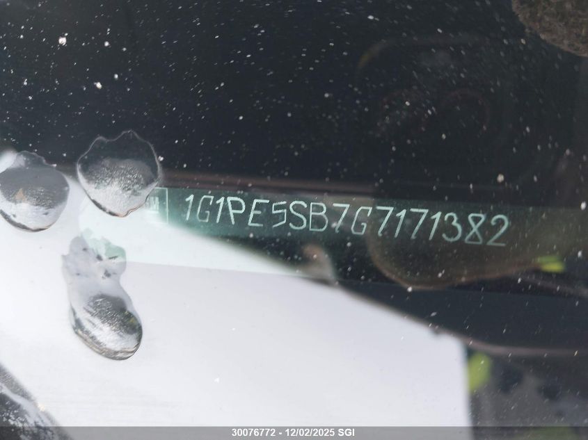 2016 Chevrolet Cruze Limited Lt VIN: 1G1PE5SB7G7171382 Lot: 30076772
