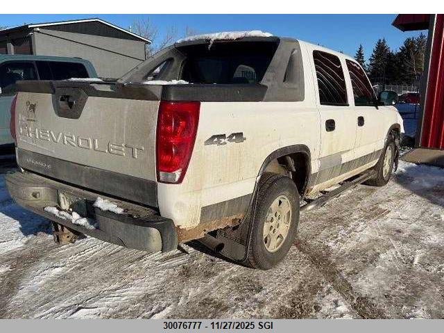 3GNEK13T23G225264 2003 CHEVROLET AVALANCHE photo no. 4