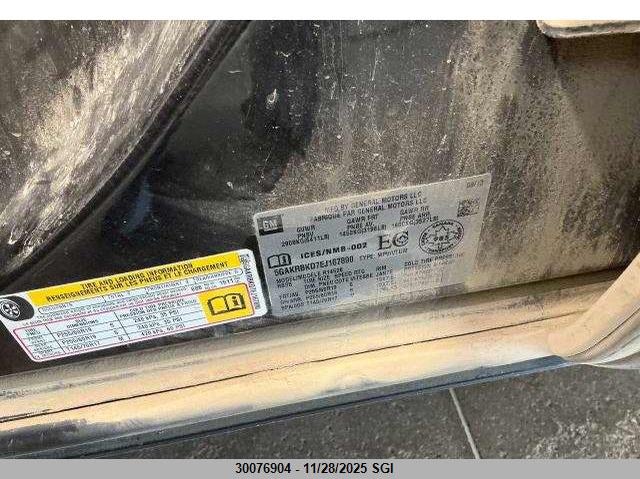 5GAKRBKD7EJ167890 2014 BUICK ENCLAVE photo no. 7