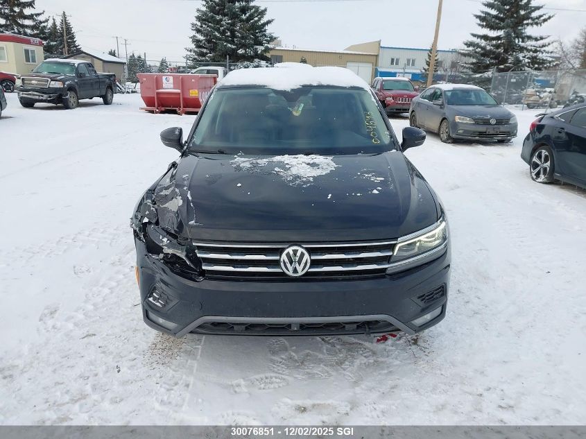 2018 Volkswagen Tiguan Sel Premium VIN: 3VV4B7AX2JM004843 Lot: 30076851