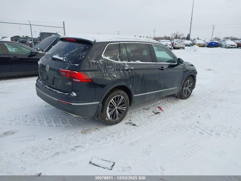 2018 Volkswagen Tiguan Sel Premium VIN: 3VV4B7AX2JM004843 Lot: 30076851