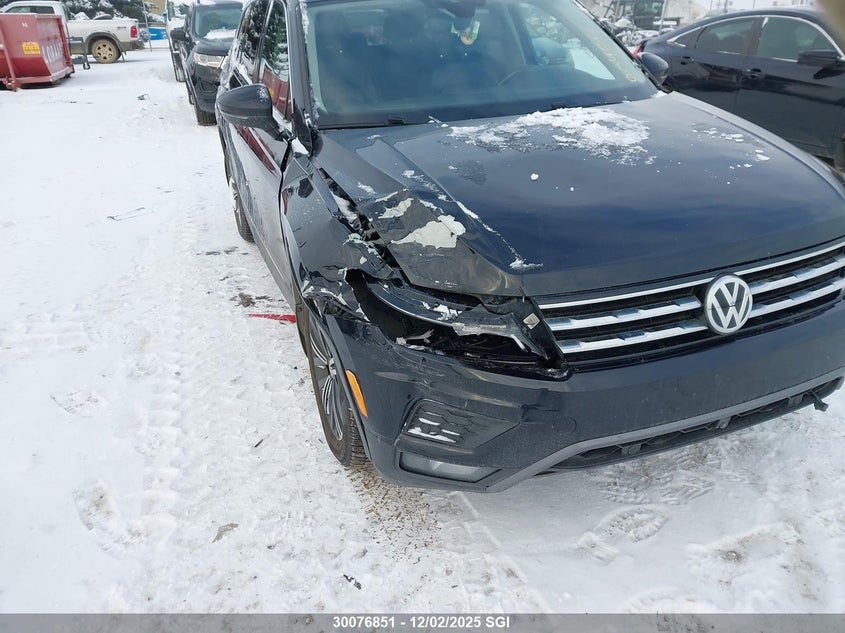 2018 Volkswagen Tiguan Sel Premium VIN: 3VV4B7AX2JM004843 Lot: 30076851