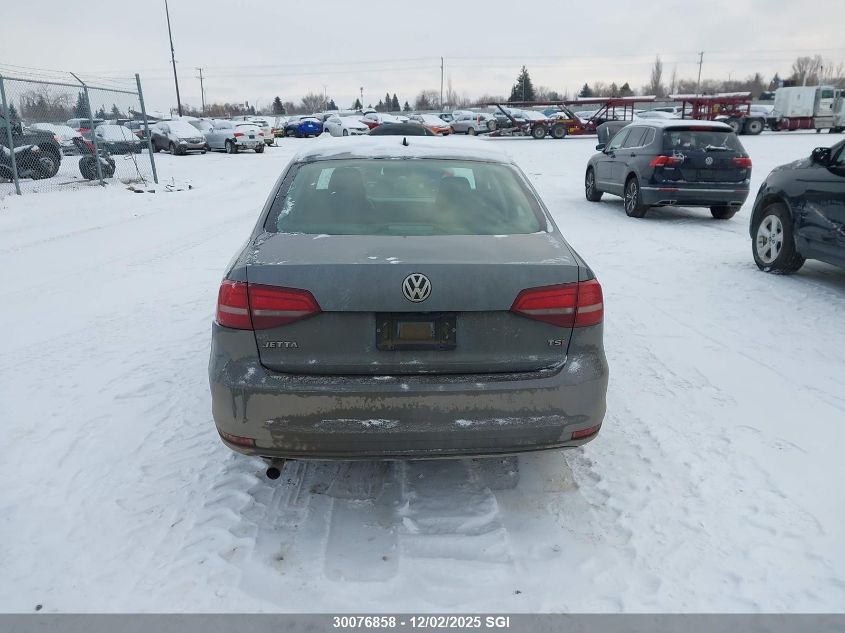 2016 Volkswagen Jetta S VIN: 3VW267AJ1GM303705 Lot: 30076858