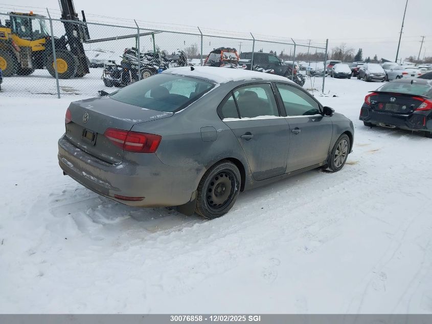 2016 Volkswagen Jetta S VIN: 3VW267AJ1GM303705 Lot: 30076858