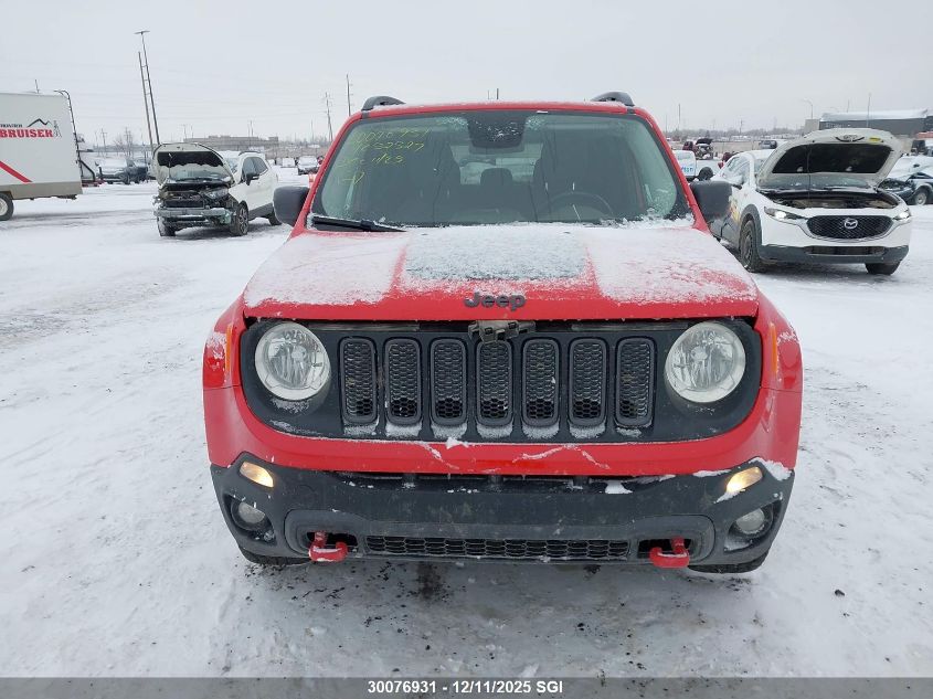 2015 Jeep Renegade Trailhawk VIN: ZACCJBCT6FPC52527 Lot: 30076931