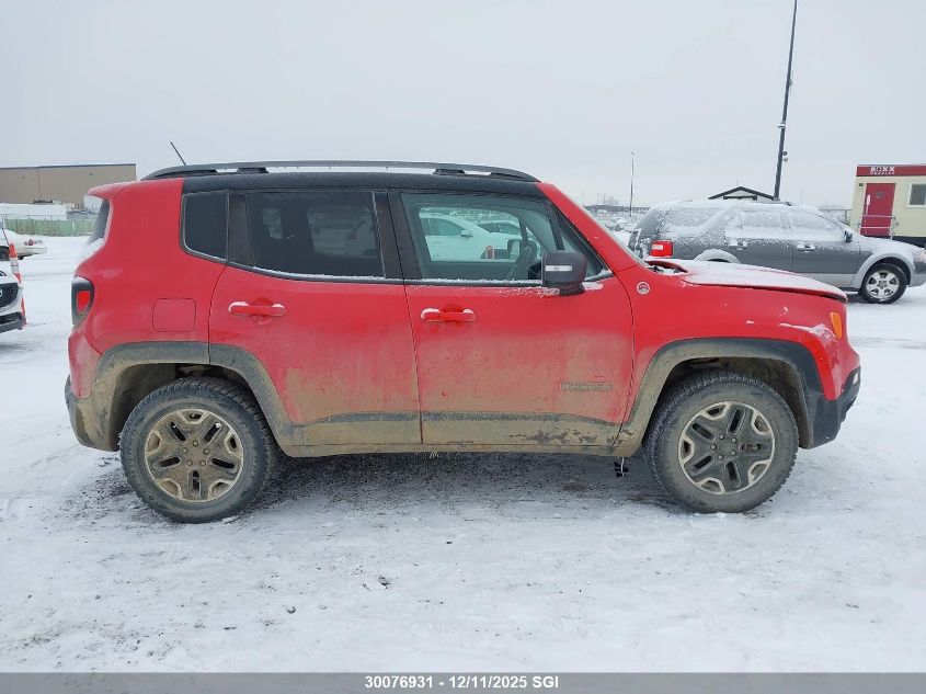 2015 Jeep Renegade Trailhawk VIN: ZACCJBCT6FPC52527 Lot: 30076931