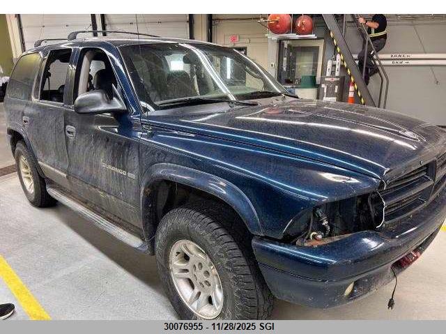 1B4HS28N61F625457 2001 DODGE DURANGO photo no. 7