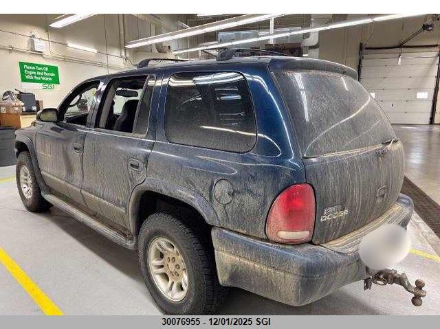 1B4HS28N61F625457 2001 DODGE DURANGO photo no. 3