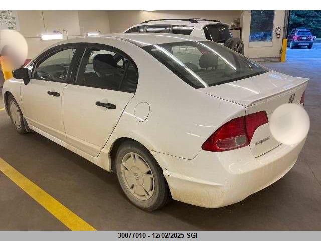 2008 Honda Civic Dx-G VIN: 2HGFA15498H029840 Lot: 30077010