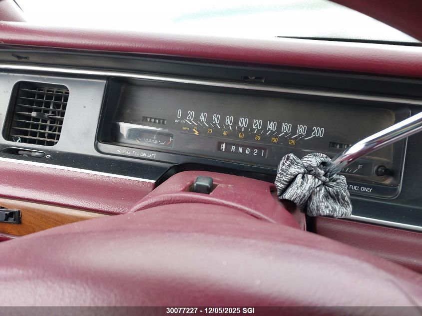 1993 Mercury Grand Marquis Gs VIN: 2MELM74W6PX612769 Lot: 30077227