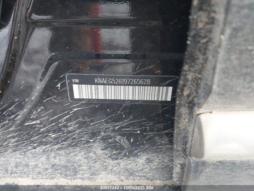 2009 Kia Rondo Lx/Ex VIN: KNAFG526197265628 Lot: 30077242