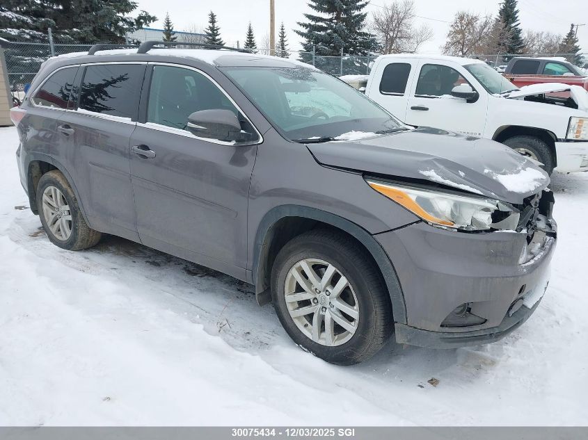 TOYOTA HIGHLANDER LE/LE PLUS