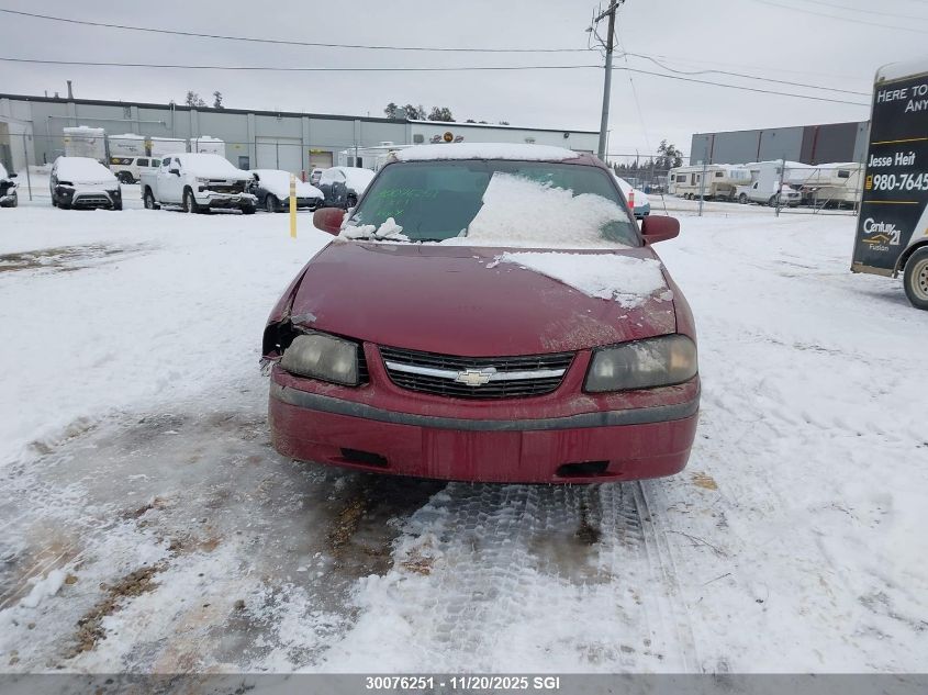 2005 Chevrolet Impala VIN: 2G1WF52E259380835 Lot: 30076251