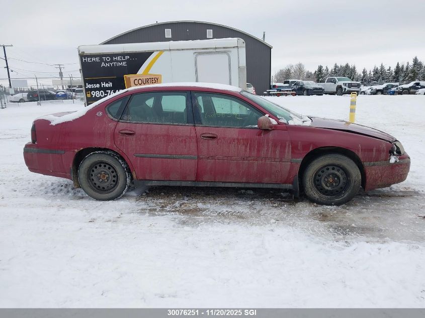 2005 Chevrolet Impala VIN: 2G1WF52E259380835 Lot: 30076251