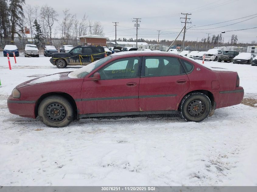 2005 Chevrolet Impala VIN: 2G1WF52E259380835 Lot: 30076251