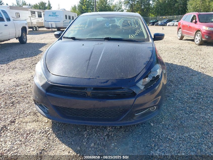 2013 Dodge Dart Sxt VIN: 1C3CDFBA5DD313607 Lot: 30069858