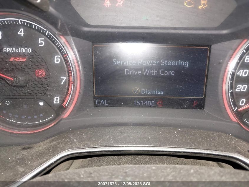 2021 Chevrolet Trailblazer Rs VIN: KL79MUSL0MB023487 Lot: 30071875