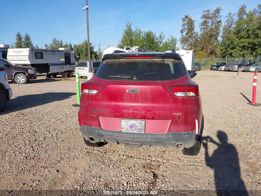 2021 Chevrolet Trailblazer Rs VIN: KL79MUSL0MB023487 Lot: 30071875