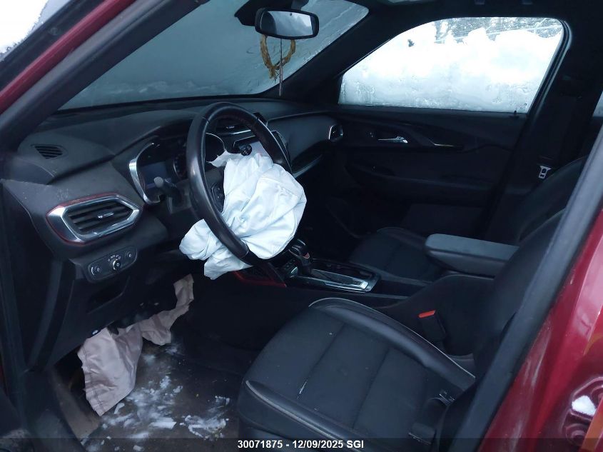 2021 Chevrolet Trailblazer Rs VIN: KL79MUSL0MB023487 Lot: 30071875