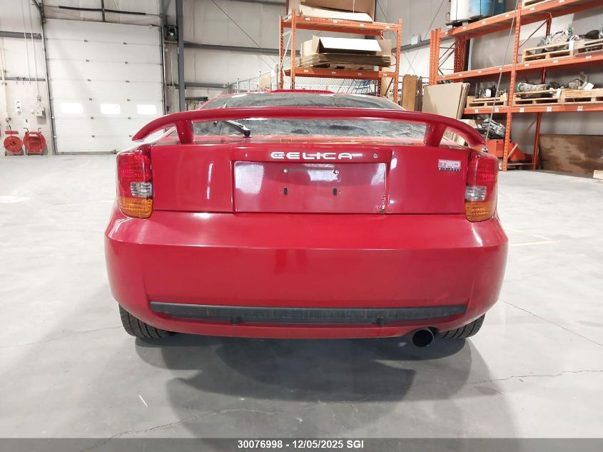 2002 Toyota Celica Gt VIN: JTDDR32T220133961 Lot: 30076998