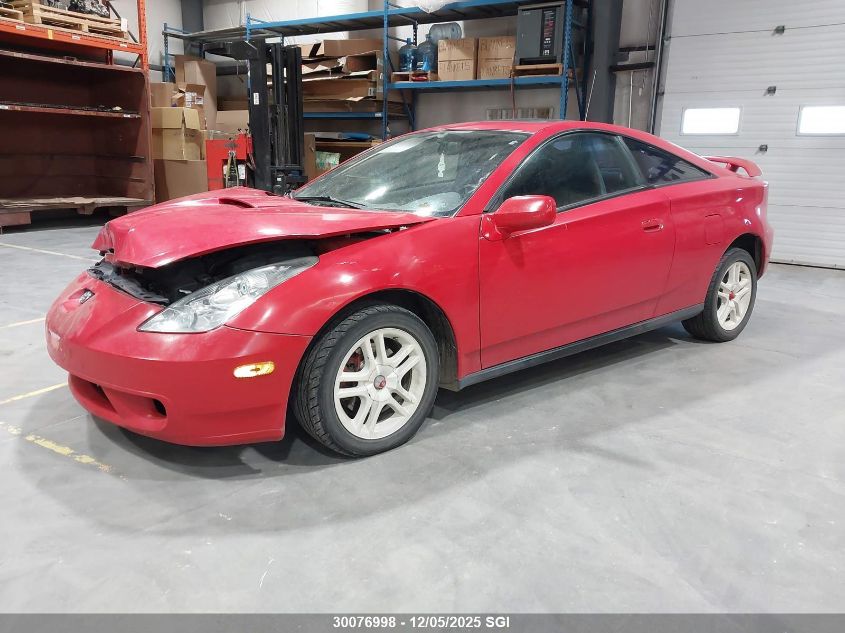 JTDDR32T220133961 2002 TOYOTA CELICA photo no. 2