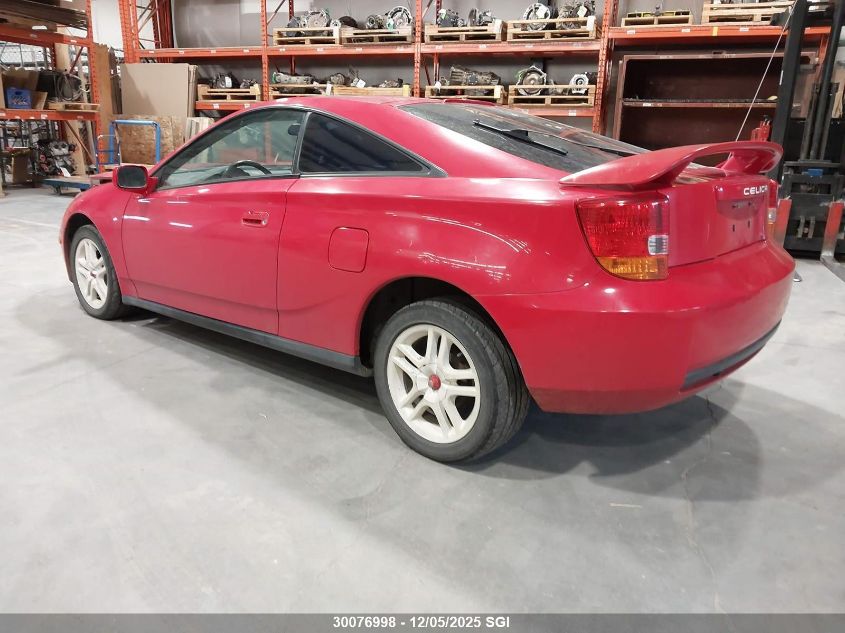 JTDDR32T220133961 2002 TOYOTA CELICA photo no. 3