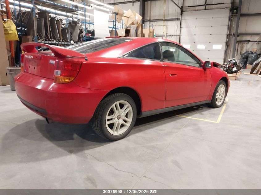JTDDR32T220133961 2002 TOYOTA CELICA photo no. 4