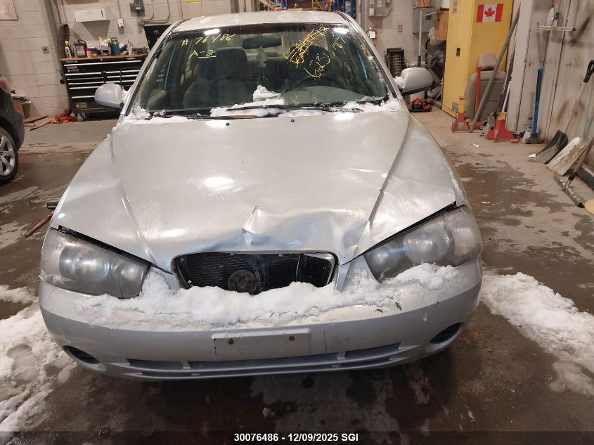 2002 Hyundai Elantra Gls/Gt VIN: KMHDN45D02U329794 Lot: 30076486