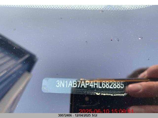 3N1AB7AP4HL682885 2017 NISSAN SENTRA photo no. 7