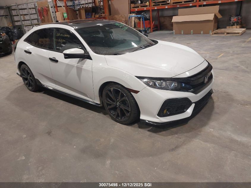 2019 Honda Civic Sport VIN: SHHFK7H49KU302636 Lot: 30075498