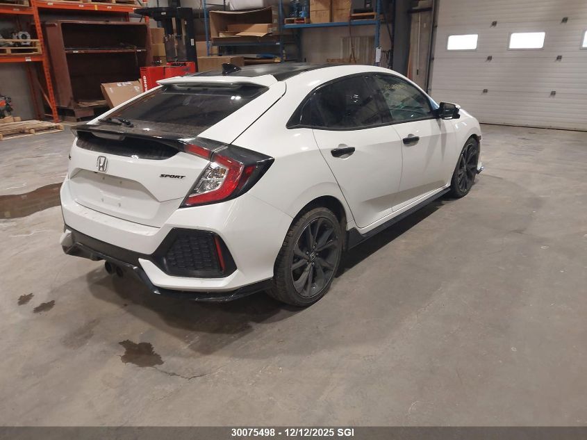 2019 Honda Civic Sport VIN: SHHFK7H49KU302636 Lot: 30075498