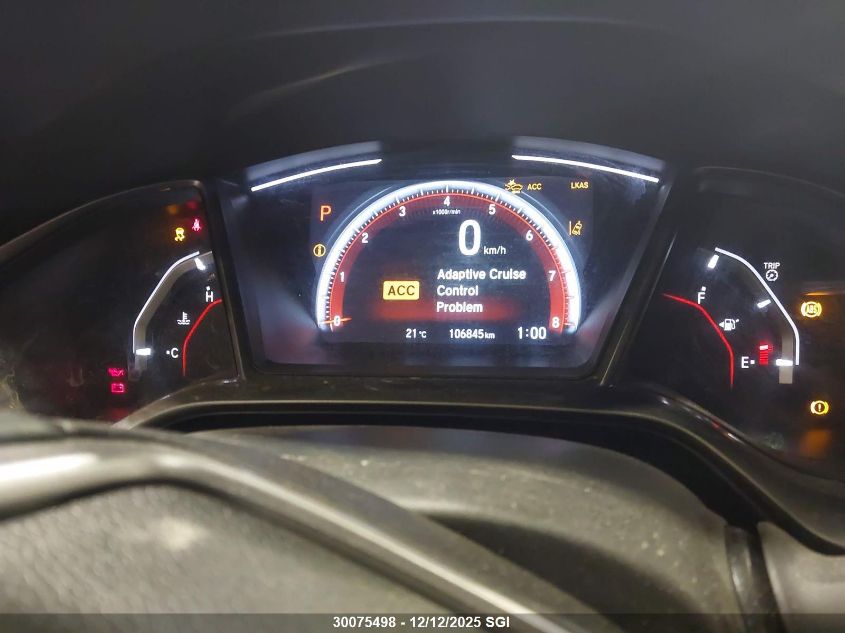 2019 Honda Civic Sport VIN: SHHFK7H49KU302636 Lot: 30075498