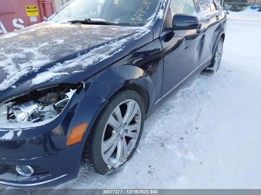 2011 Mercedes-Benz C 300 4Matic VIN: WDDGF8BB7BR147589 Lot: 30077377