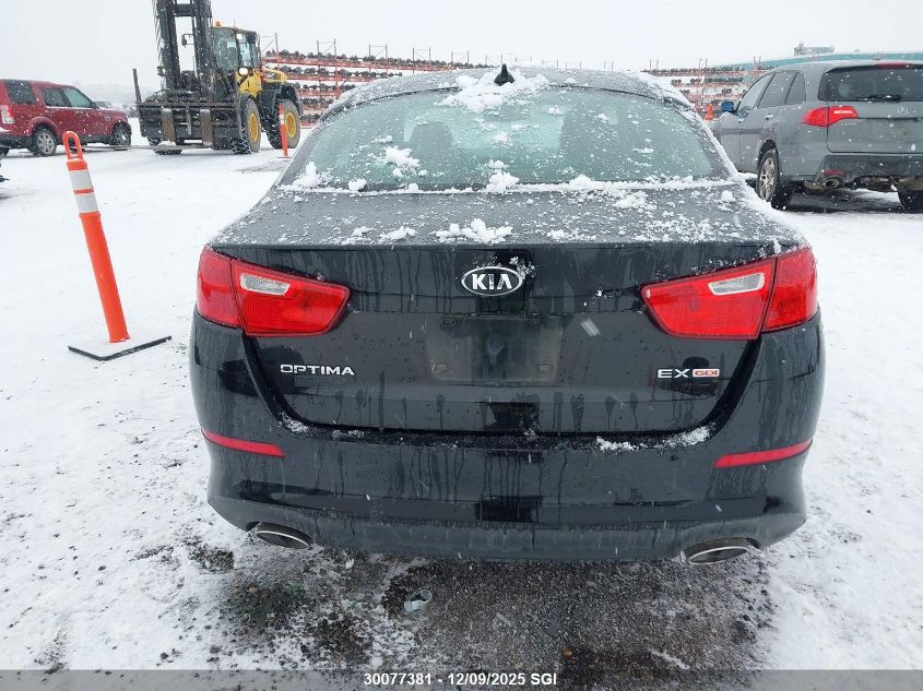 2015 Kia Optima Ex VIN: KNAGN4A71F5555034 Lot: 30077381