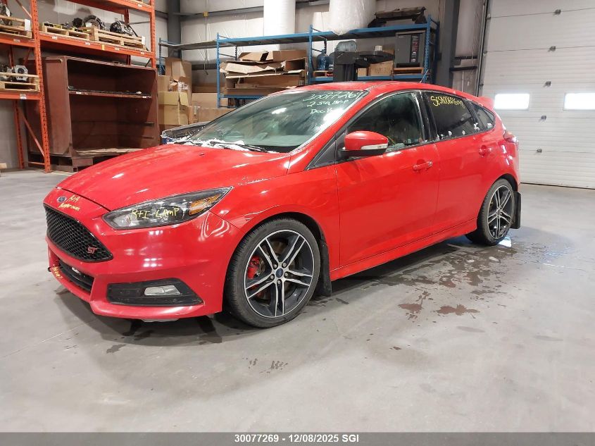 1FADP3L98GL287109 2016 FORD FOCUS ST photo no. 2