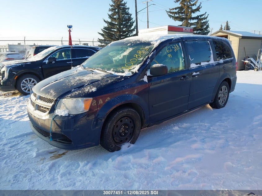 2C4RDGBG3ER100881 2014 DODGE CARAVAN photo no. 2