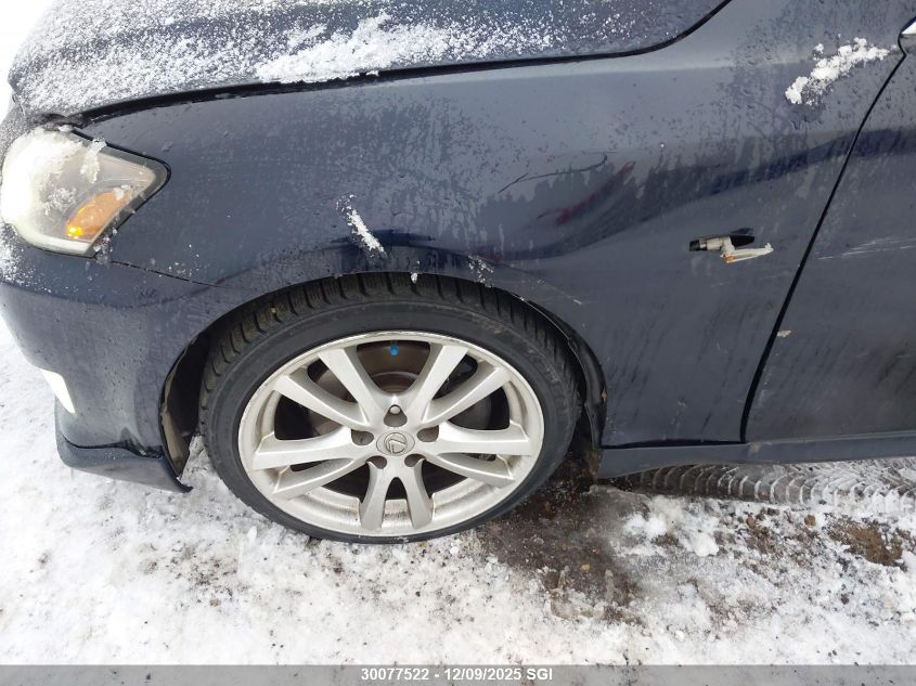 2007 Lexus Is 250 Awd VIN: GSE202046005 Lot: 30077522