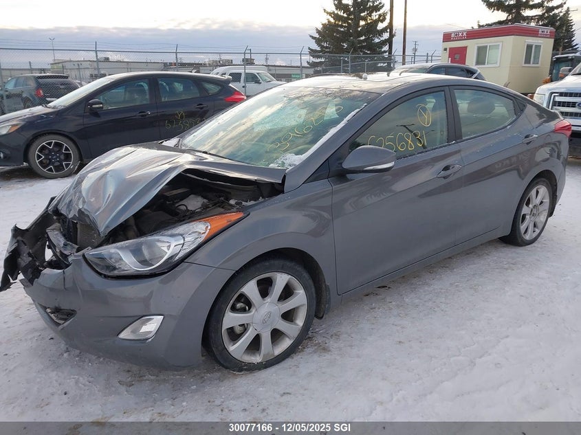 5NPDH4AE2DH396243 2013 HYUNDAI ELANTRA photo no. 2